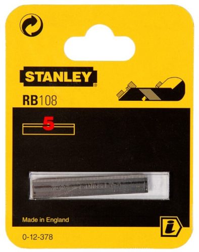 Stanley gyalu kés 50mm 12-100/12-105 5db egyenes