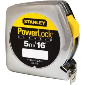 Stanley Powerlock mérőszalag 5m/16ft×19mm