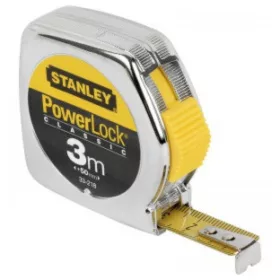 Stanley Powerlock mérőszalag fémházas 3m×12,7mm