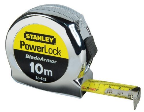 Stanley powerlock mérőszalag bladearmor 10m×19mm