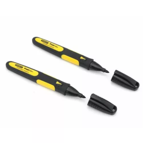 Stanley Fatmax fekete jelölőfilc 2db