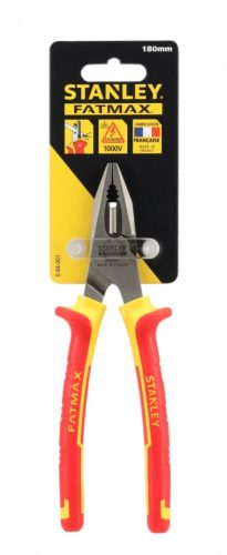 Stanley Maxsteel szigetelt kombinált fogó 180 mm