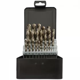 ABRABORO HSS-GS fémcsigafúró készlet 25 részes