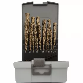 Abraboro HSS-CO fémcsigafúró készlet 25 részes