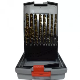   ABRABORO HSS-GS MULTI SPEED fémcsigafúró készlet 19 részes