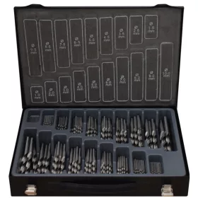 ABRABORO HSS-GS fémcsigafúró készlet 170 részes