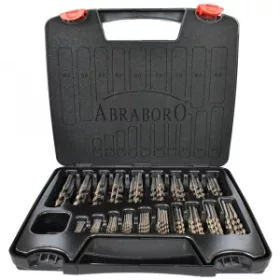 Abraboro HSS-CO SPEED fémcsigafúró készlet 170 részes