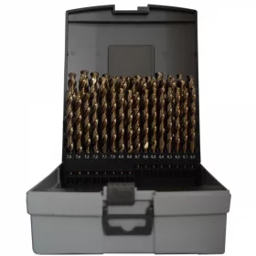 Abraboro HSS-CO fémcsigafúró készlet 41 részes