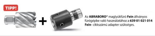 Abraboro Magfúró univerzális szárral 46 mm*30 mm