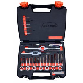 Abraboro HSS-G menetszerszám készlet 33 részes