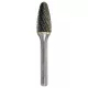Abraboro Keményfém turbómaró, F alak, standrad fogazás, 12 mm*70/25 mm