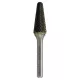 Abraboro Keményfém turbómaró, L alak, alu fogazás, 12 mm*72/28 mm