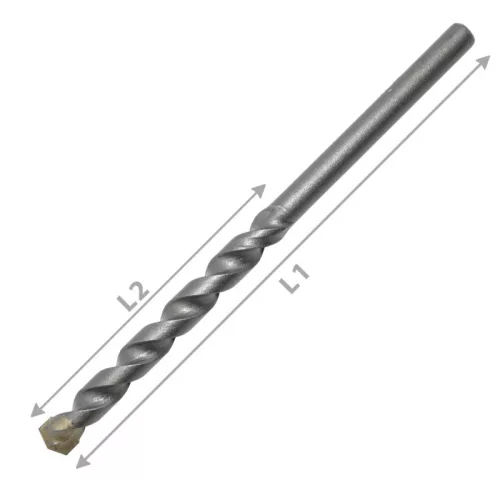 Abraboro Hengeres szárú kőzetfúró 3 mm*60/30 mm