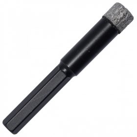   Abraboro Csempe és kerámiafúró gyémánt bevonattal, hatszög szárral 5 mm