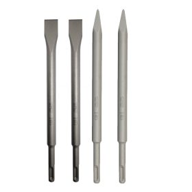   Abaraboro SDS-Plus hegyes és lapos vésőszár készlet, 250 mm, 4 részes