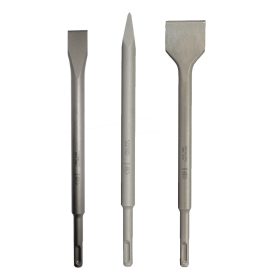   Abaraboro SDS-Plus hegyes és lapos vésőszár készlet, 250 mm, 3 részes