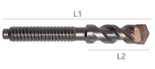 Abraboro Központfúró StarCutter fúrófejhez 18 x 125/50 mm