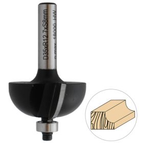   Abraboro Homorulatmaró HM, kísérő csapággyal 28,5 mm/R9,5° X 56/14 mm