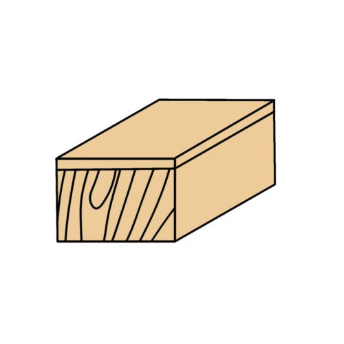 Abraboro Élszintmaró HM 12,7 mm*57/25,4 mmm