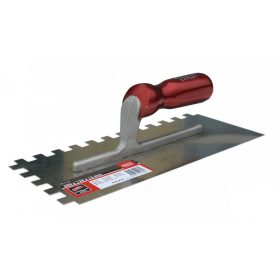   Modeco MN-73-410 glettvas rozsdamentes acélból, fogazott 10 mm