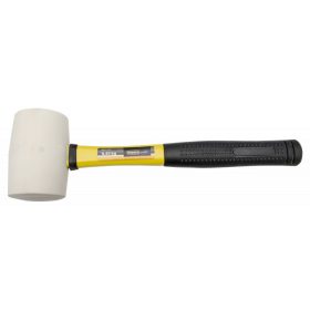   Modeco MN-31-316 gumikalapács (fehér) 65 mm, üvegszál erősítésű műa.nyéllel 0,5 kg