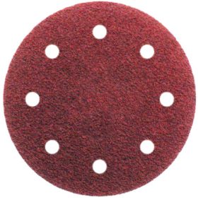   Abraboro KE-RG tépőzáras csiszolótányér, 8 lyukas, 125 mm, P220, 50 db