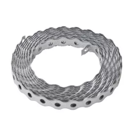 Rögzítő szalag 4-es furattal, 10 m-es tekercs (10x12x0,5)