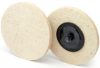 Filc polírozókorong QUICK-LOCK befogással 75mm