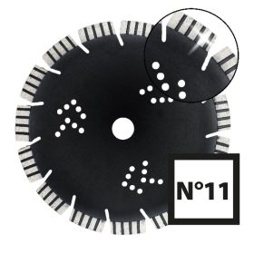 Abraboro Gyémánttárcsa, No.11, kombinált, 125 mm