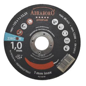 ABRABORO CHILI ZIRCON fémvágó korong, inox, 125x1 mm