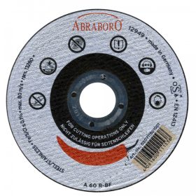 ABRABORO CHILI fémvágó korong, inox, 180x1,6 mm