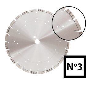 Abraboro Gyémánttárcsa, No.3, kombinált, 300x25,4 mm