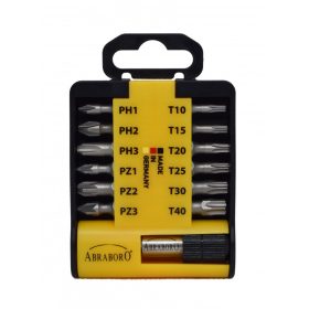 Abraboro 13 részes bitkészlet