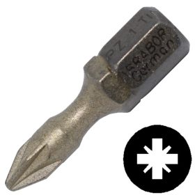 Abraboro Supra-Tin Bithegy, 1/4", PZ2*25 mm