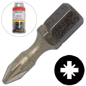 Abraboro SUPRA-Tin XXL Bithegy, 1/4", PZ2*25 mm, 100 db