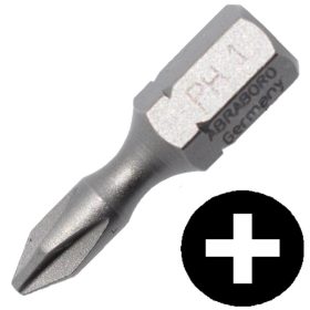 Abraboro SUPRA Bithegy, 1/4", PH0*25 mm