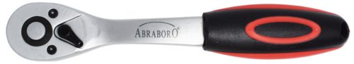 Abraboro INOX racsni, kétkomponensű nyéllel 1/4" x 150mm