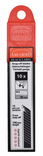 Abraboro Black Label sniccerpenge, 18 mm