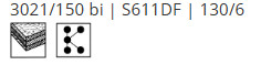 Abraboro 3021/150 orrfűrészlap, Bi-metál, 150/130 mm, 5 db