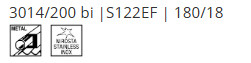 Abraboro 3014/200 orrfűrészlap, Bi-metál, 200/180 mm, 5 db