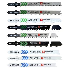   Abraboro Szúrófűrészlap MG 321AF (MG 31 bi) | T 318A | 105/1.0 | extra hosszú lap, 5 db