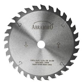   Abraboro HM-körfűrészlap PREMIUM 450x3,8/2,8 x 30 mm 40 fog - asztali gépekhez
