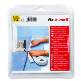 Fix-o-moll Szilikon tömítőszalag, fehér, 3,5m*40mm