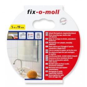 Fix-o-moll Tükörragasztó szalag, fehér, 5m*19mm
