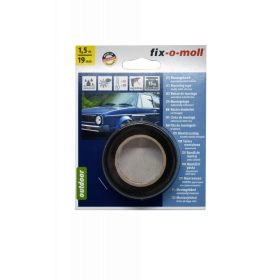   Fix-o-moll Power technikai ragasztószalag , fekete, 1,5m*19mm
