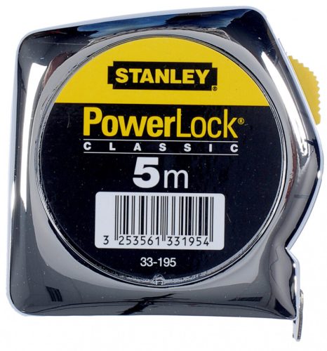Stanley powerlock mérőszalag 5m×25mm
