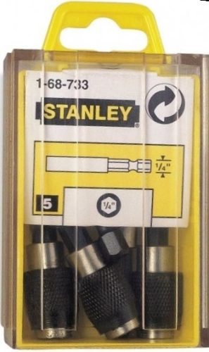 Stanley 1/4" mágneses gyors csatlakozós bit tartó, 5 db/csomag
