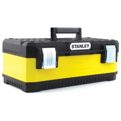 Stanley 23" sárga fém/műanyag szerszámláda