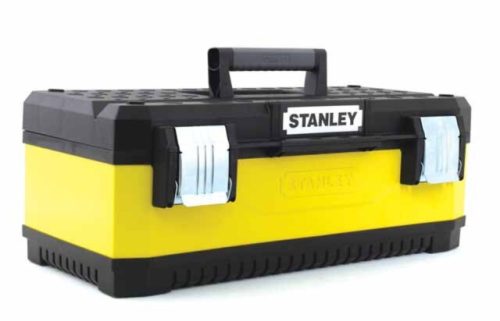 Stanley 26" sárga fém/műanyag szerszámláda