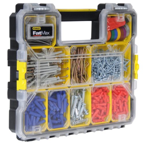 Stanley Fatmax pro összecsatolható szortimenter fémcsatos vízhatlan, 44,6x7,4x35,7 cm